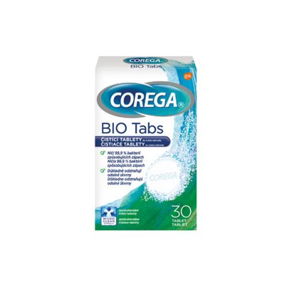 Corega čistící tablety antibakteriální 30 ks
